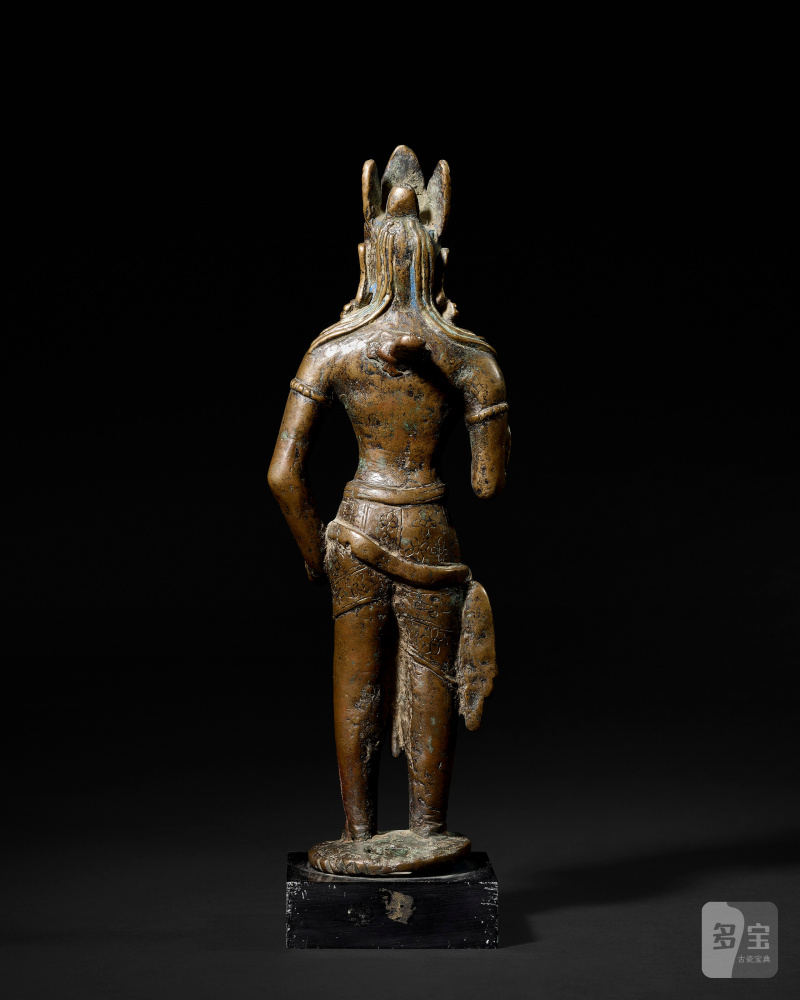 STATUE DE VAJRAPANI EN ALLIAGE DE CUIVRE  OUEST DU TIBET, XIE-XIIE SIÈCLE - 图4